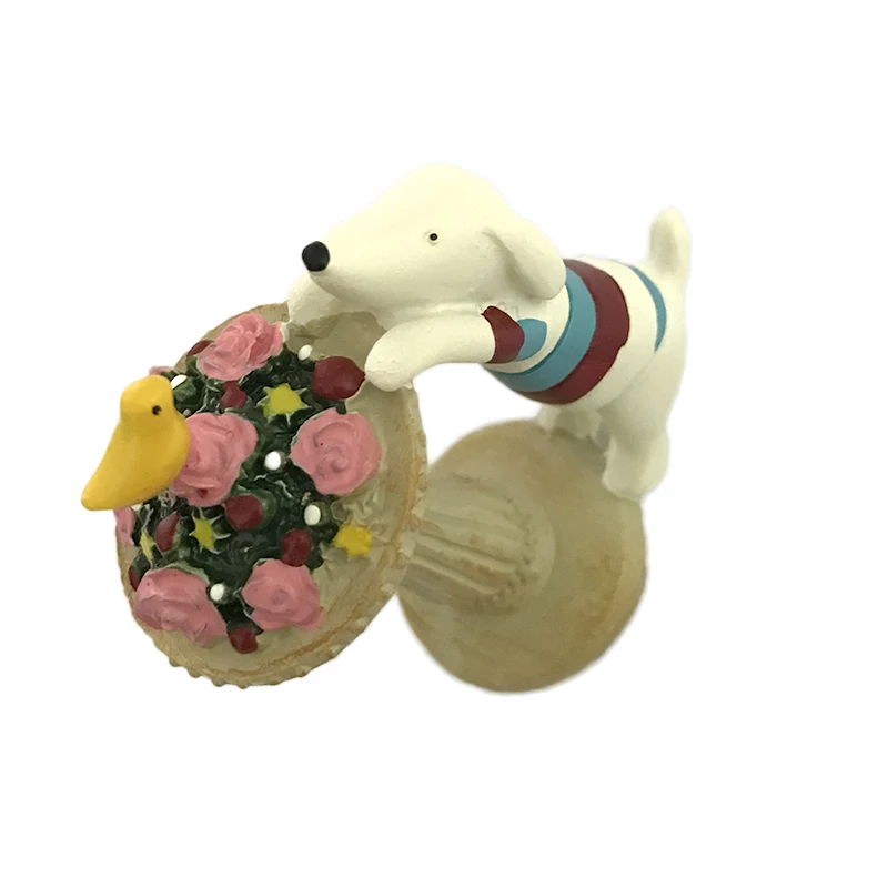 1 шт. кавайная фигурка животного Тоторо полимерные миниатюрные фигурки щенков