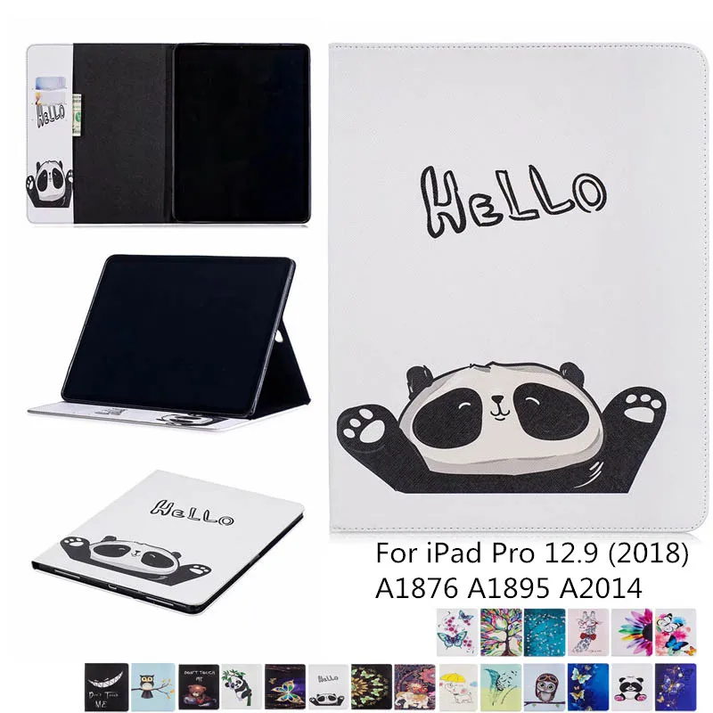 Модный Детский милый мультяшный Чехол для iPad Pro 12 9 (2018) силиконовый держатель