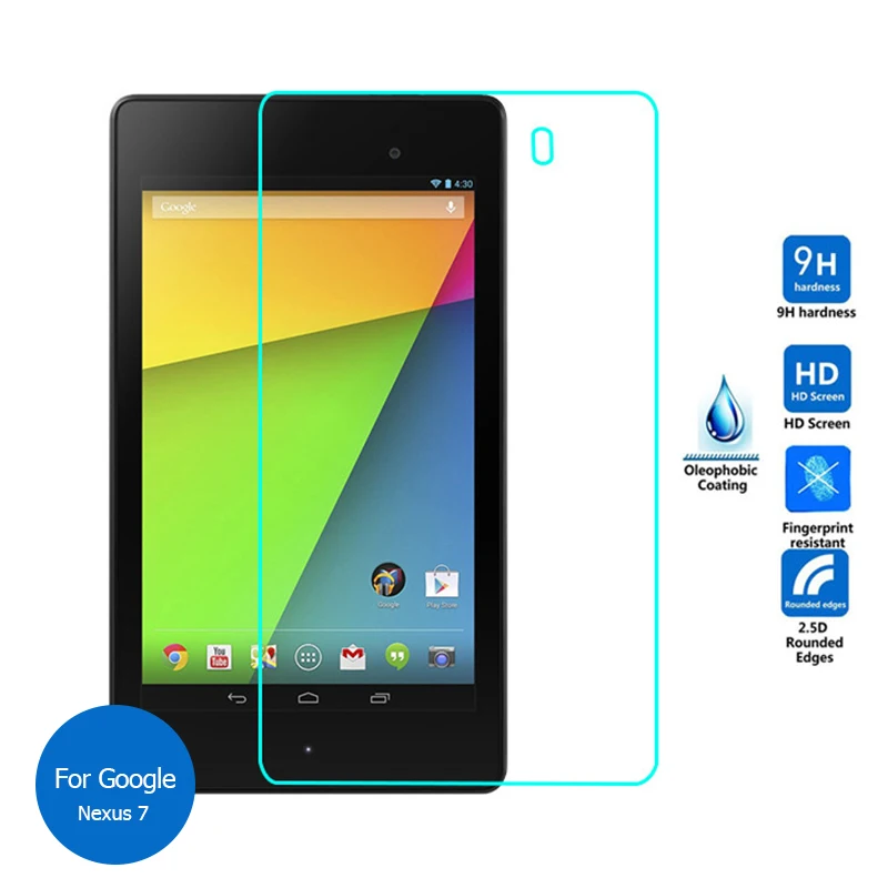 Закаленное стекло для Google Nexus 7 2 го поколения 2013 Защита экрана 9h защитная пленка