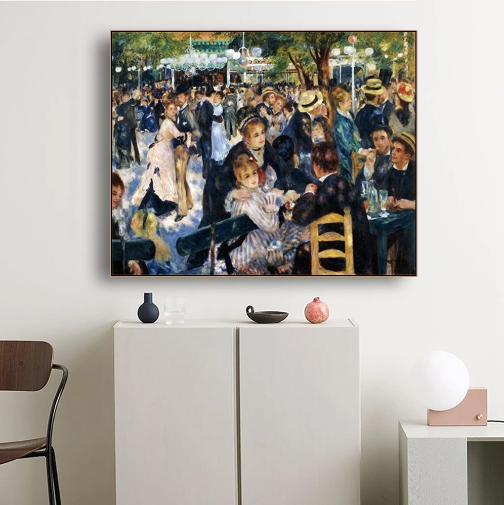 Известный от Auguste Renoir холст живопись каллиграфия плакат и принты Гостиная Декор