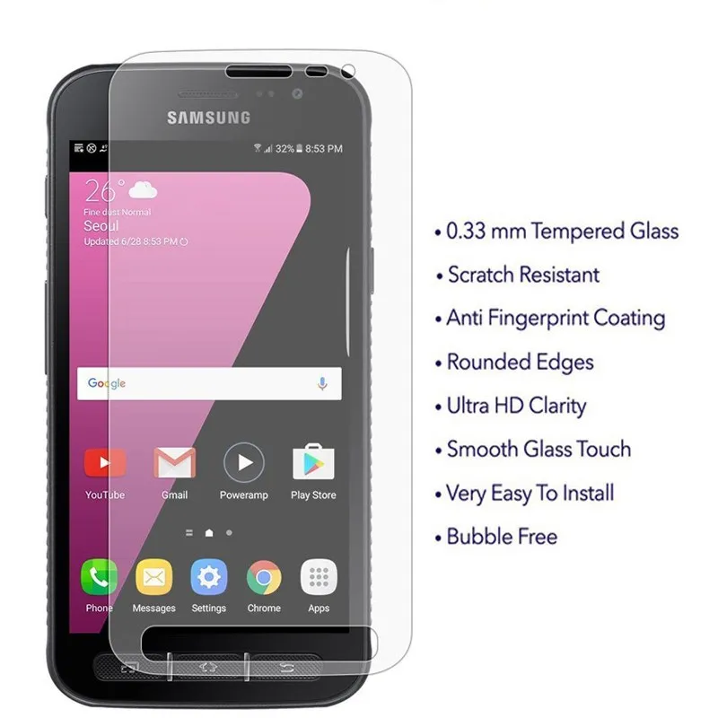 RONICAN 2.5D 0 26 мм 9H Премиум Закаленное стекло для Samsung GALAXY Xcover 4 G390F защита экрана