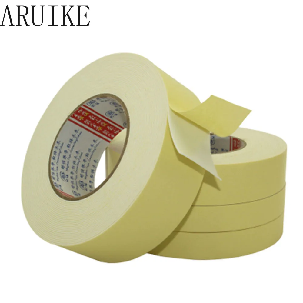 Двухсторонняя резиновая пена EVA хлопковая клейкая лента толщиной 1 мм прочный