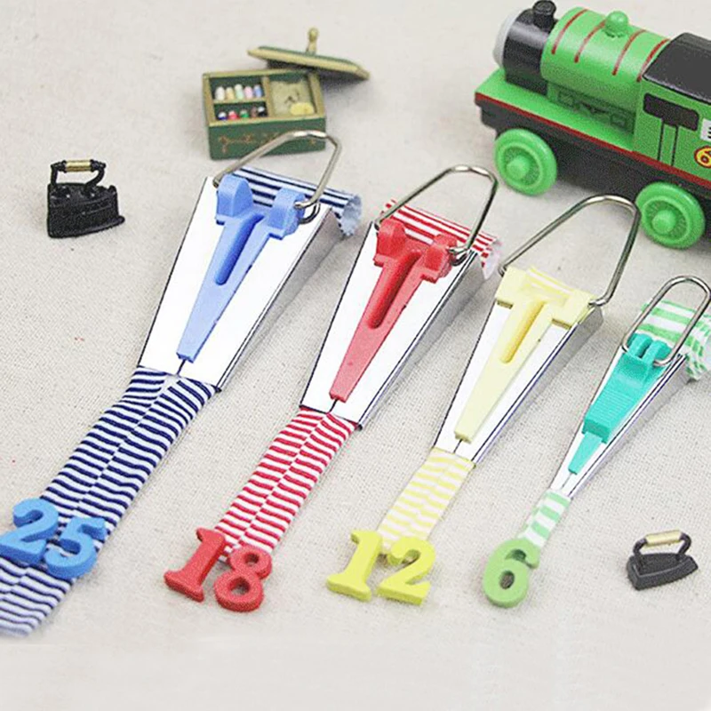 Аксессуары для шитья фиксаторы клейкой ленты-4 размера 6 мм 12 18 25 | Дом и сад