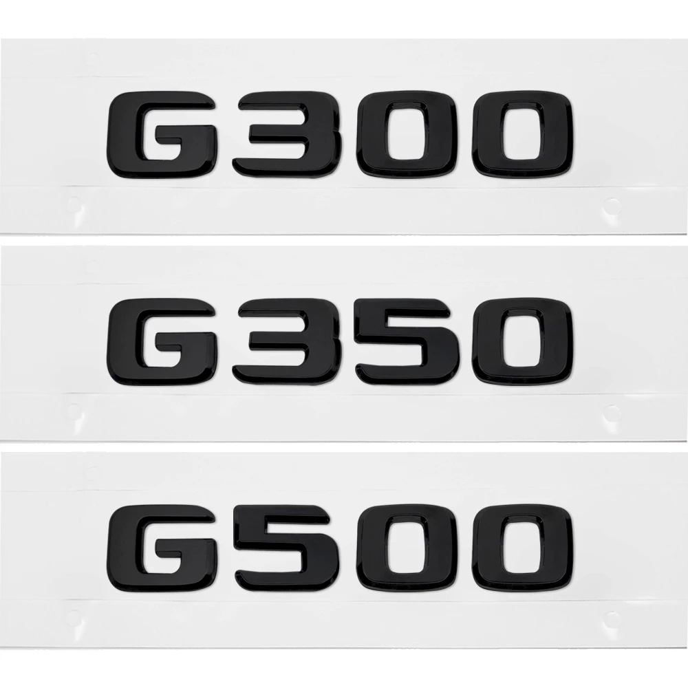 Письмо наклейка для Mercedes Benz AMG G63 G65 G230 G300 G350 G500 G класса W211 W167 АБС пластик черный
