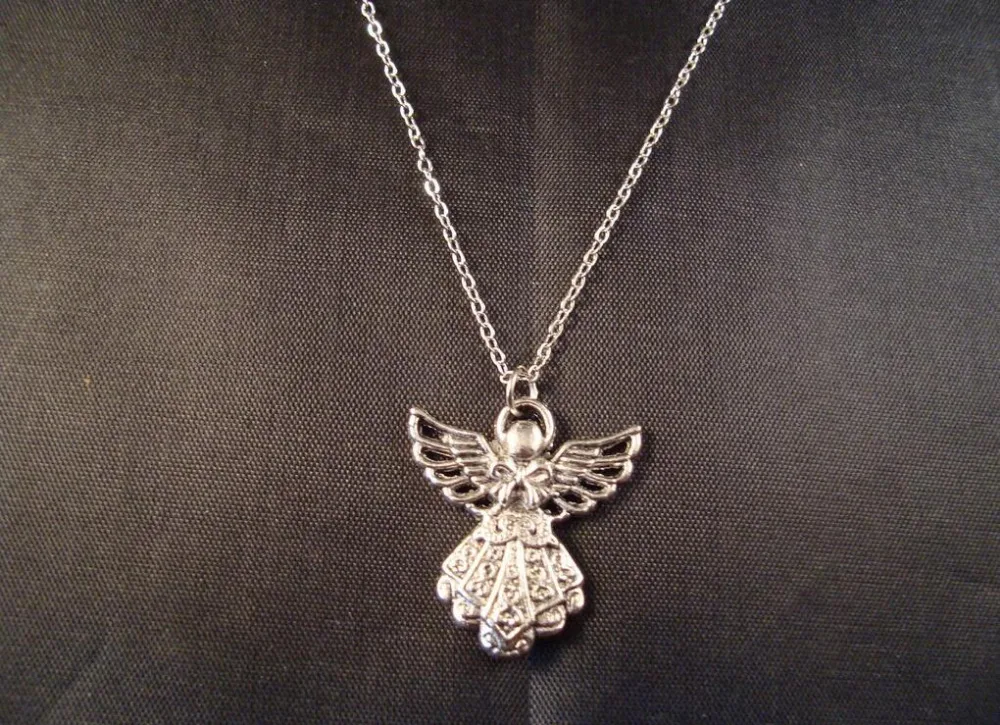 Женские праздничные подарки Модные Винтажные подвески с ангелом хранителем