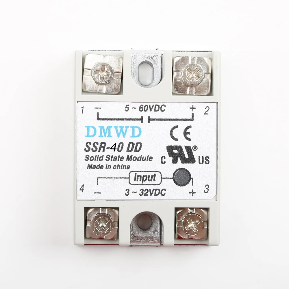 Твердотельные реле SSR 10DD 25DD 10A 25A 40A AC Контроль DC 3 32VDC до 5 60VDC 10AA 25AA 40AA|Реле| |