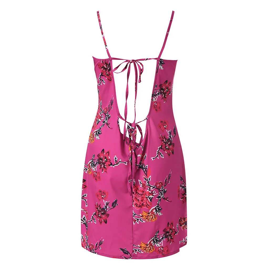 Женское летнее платье без рукавов с принтом и цветными блоками ТРАПЕЦИЕВИДНОЕ