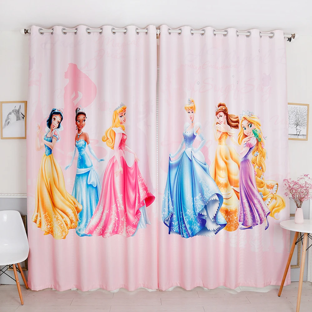 Занавески на окна с втулкой заказ 2 шт. занавески для детской комнаты платье из