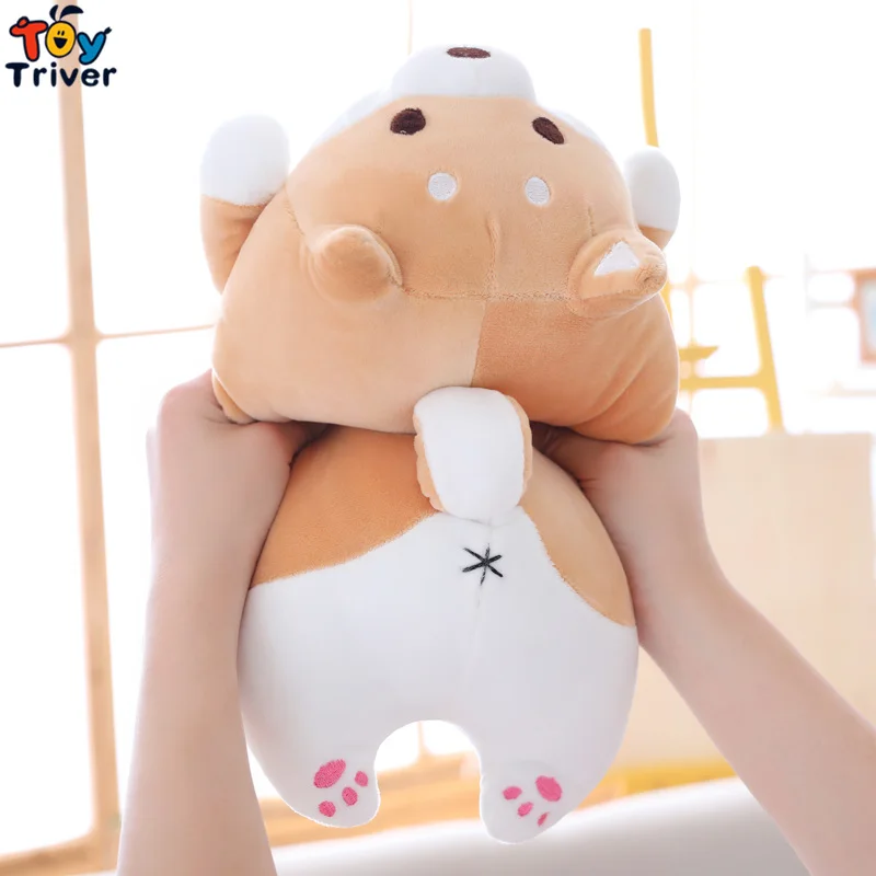 Kawaii Shiba Inu Plush Toy Puppy Stuffed Animal Doll Soft Pillow Cushion Baby Girls Kids Children Cute Birthday Gift Room Decor | Игрушки и