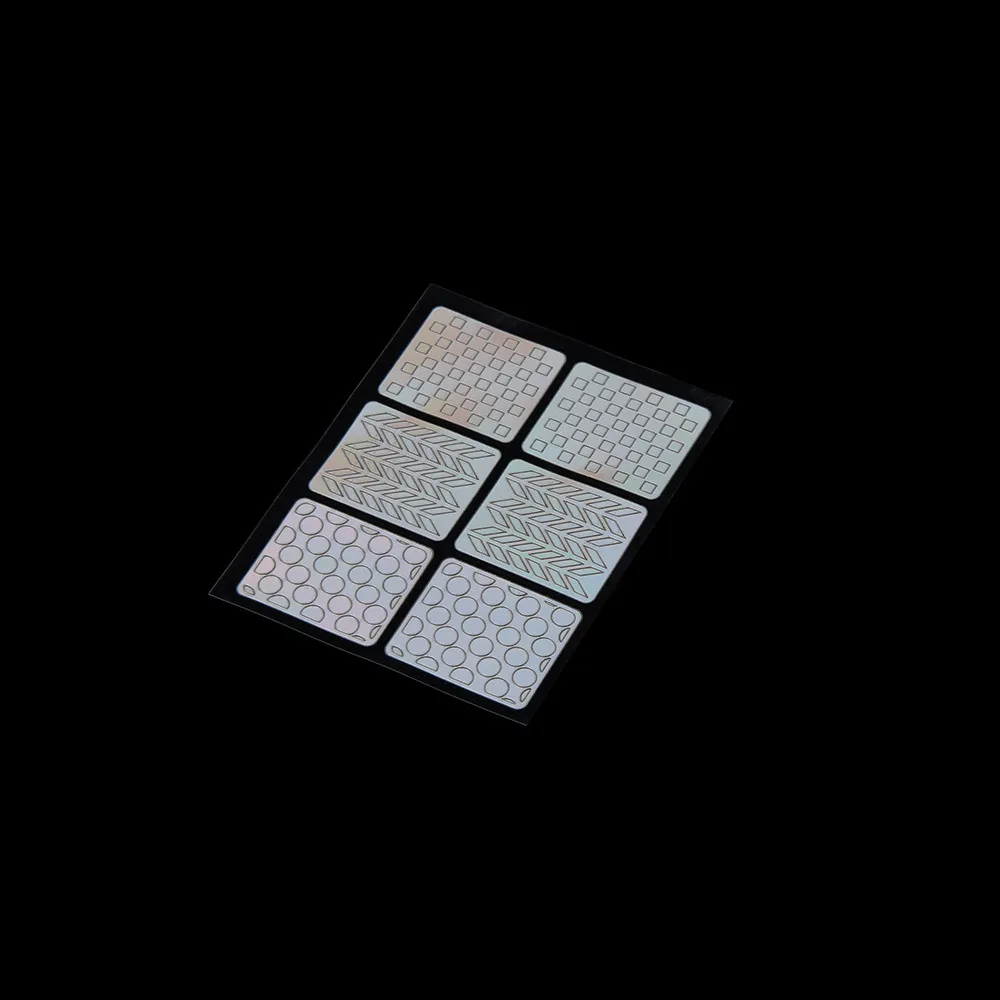 18 листов новые полые нестандартные наклейки для ногтей в виде сетки фотонаклейки