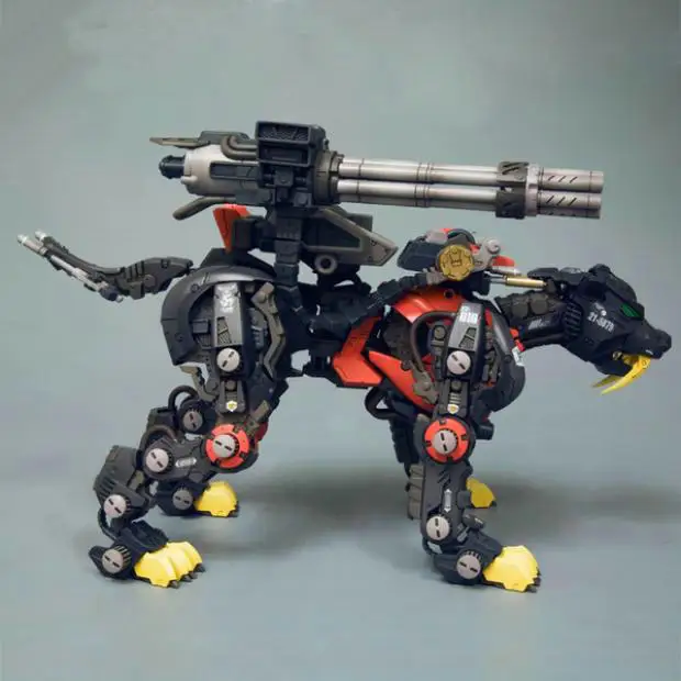 BT 1/72 ZOIDS SABER TIGER SCHWALZ Ver собранная модель GUNDAM аниме фигурка на день рождения Рождественский подарок
