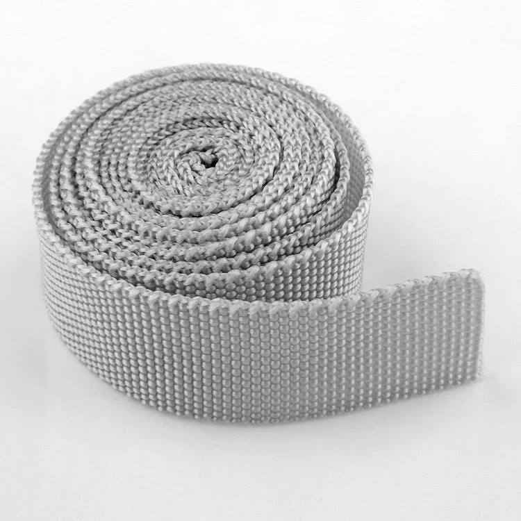 Gray 20mm webbing 100 ярдов/партия 20 мм Ширина PP лямки лента для рюкзака Сумка ремень Швейные аксессуары ручной работы ремесло 14 цветов - Цвет: Gray 20mm webbing