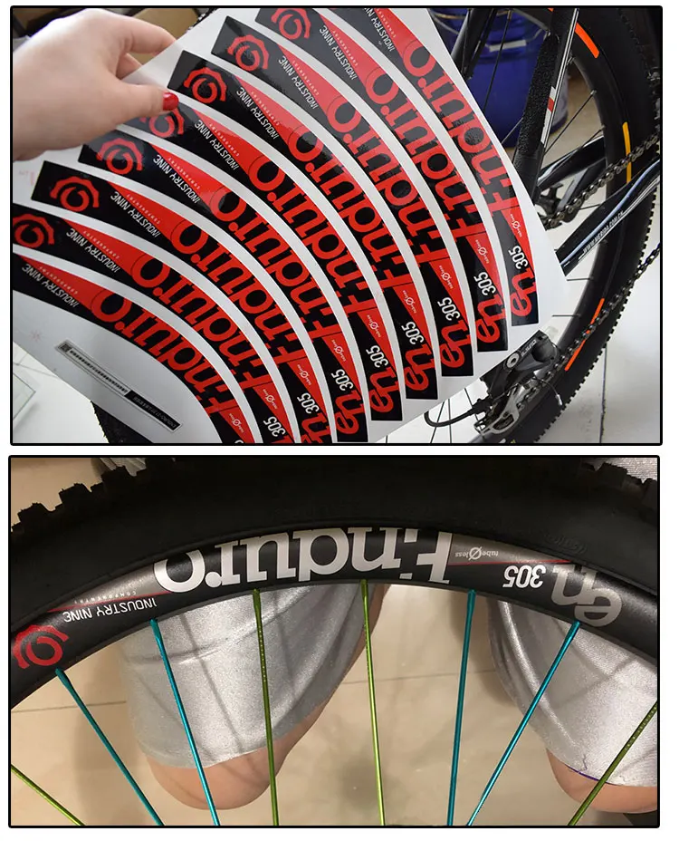 Горячая Mtb 26er 27,5 er 2" обода en305 эндуро наклейка s велосипед колесная клейкая наклейка 2,5 см клинчер трубчатые наклейки для обода