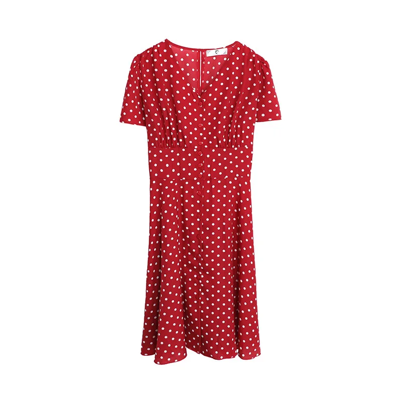 XL-4XL летнее женское платье большого размера Повседневное в горошек плюс сарафан с