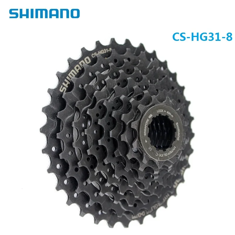 Оригинальный Shimano CS велосипедный HG31 велосипед свободного хода 8 24 скорость 11 T-32 T