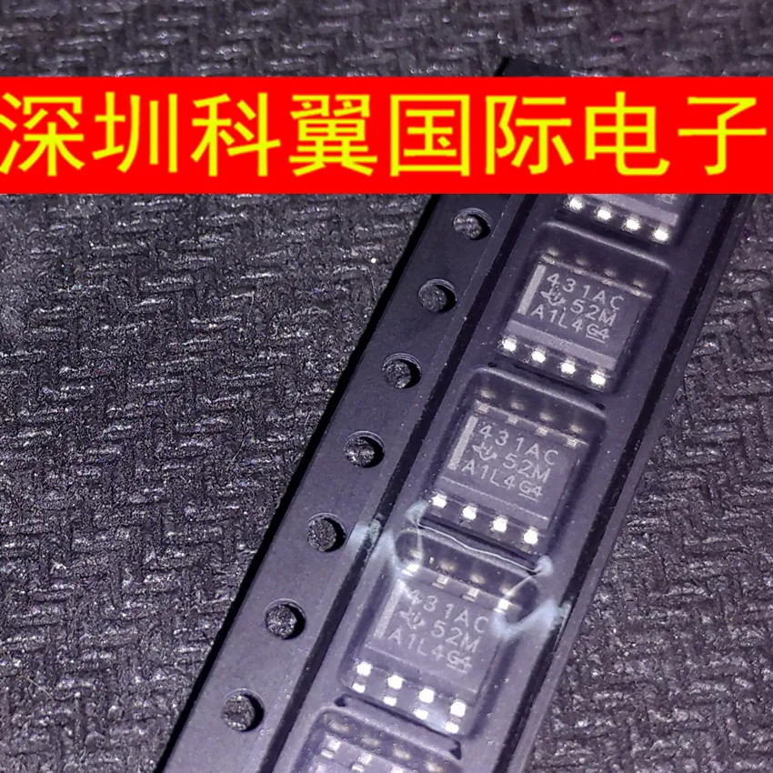 10PCS TL431ACDR 431AC adjustable precision shunt regulator chip SOP8 new original authentic | Электронные компоненты и