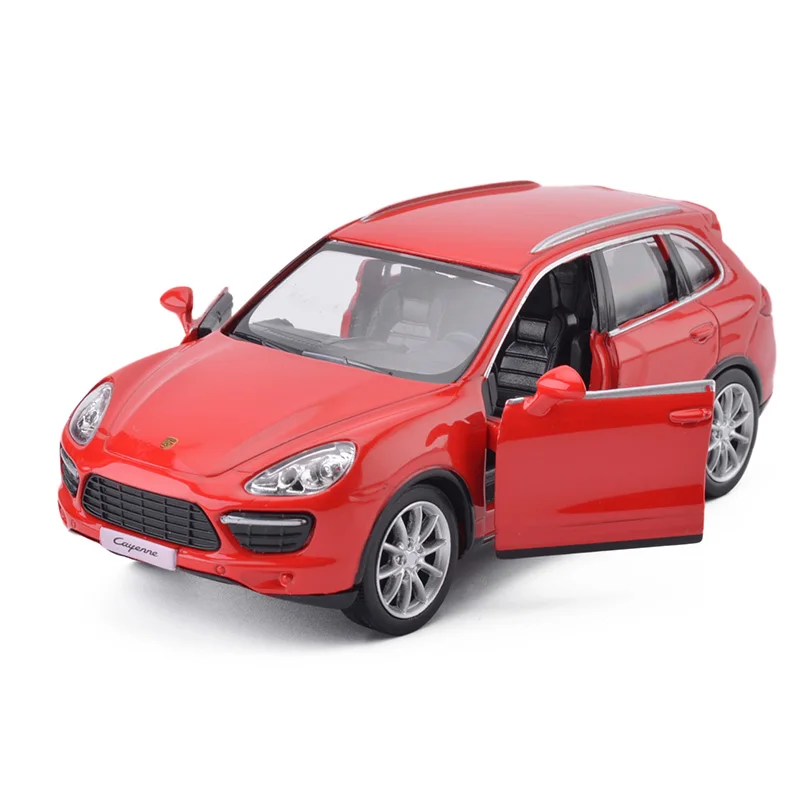 1:36 Масштаб литой металлический сплав модель автомобиля для Porsche Cayenne сбора Diecaste