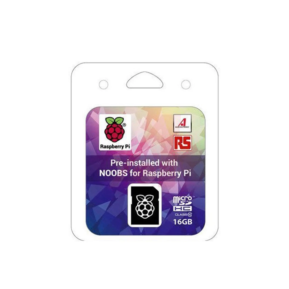 Raspberry Pi 16 ГБ Preloaded (NOOBS) sd карта Предустановленная класс 10 система восстановления