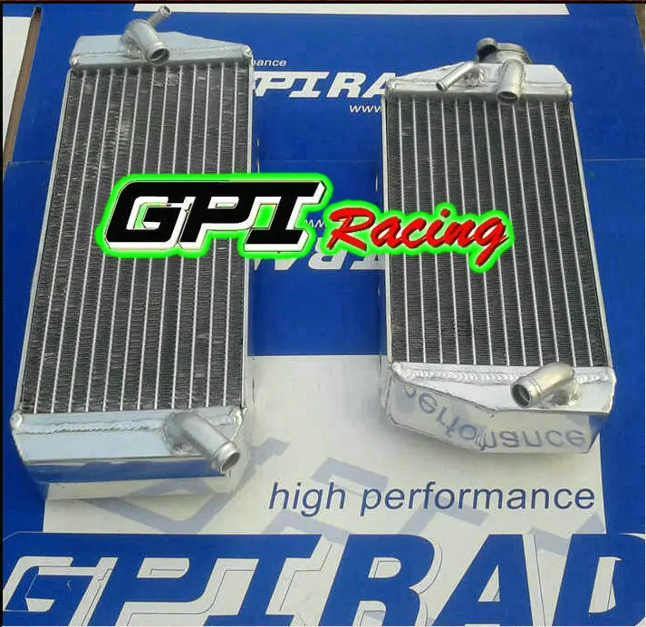 Алюминиевый радиатор GPI RH &amp LH для KAWASAKI KXF450 KX450F 06 07 2006 2007 2008 08 | Автомобили и