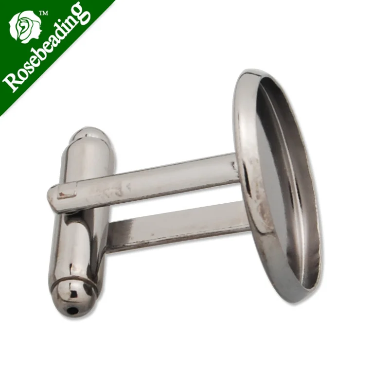 Запонка из искусственной кожи с заготовками 16 мм запонка рамкой запонки продано