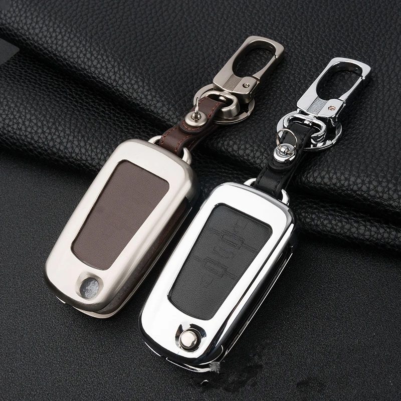 Фусу цинковый сплав + кожа Ключи чехол В виде ракушки сумка для mg5 mg7 mg GT GS Roewe 350 360 750