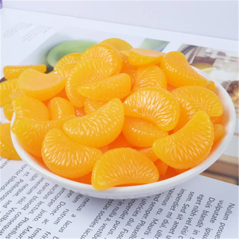 10 Pcs Orange 10 шт слизи амулеты мини оранжевый Пластилин слизи diy аксессуары бусины Lizun материалы для изготовления поделок для скрапбукинга - Цвет: 10 Pcs Orange