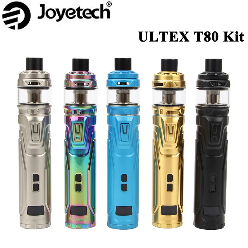 Оригинальная электронная сигарета Joyetech ULTEX T80 Kit 80W Vape 5 мл CUBIS Max Tank NCFilm Нагреватель