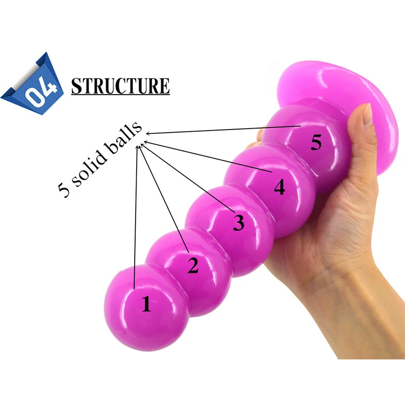 Большой фаллоимитатор FAAK анальная пробка с мощным всасыванием Анальная интимные