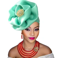auto gele cap party african headtie wedding african head wraps headband new arrive