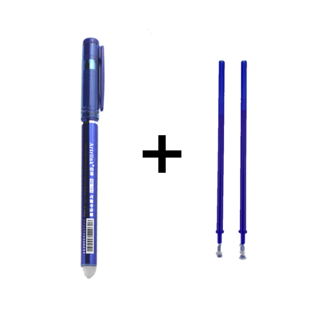 Helpro 3 шт синие чернила стираемая ручка Канцелярия для учеников письменная