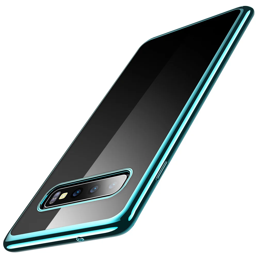Чехол ESR для samsung Galaxy S10 S10 Plus, мягкий чехол из ТПУ с покрытием, чехол с глянцевым металлическим бампером, задняя крышка для samsung S10 Plus