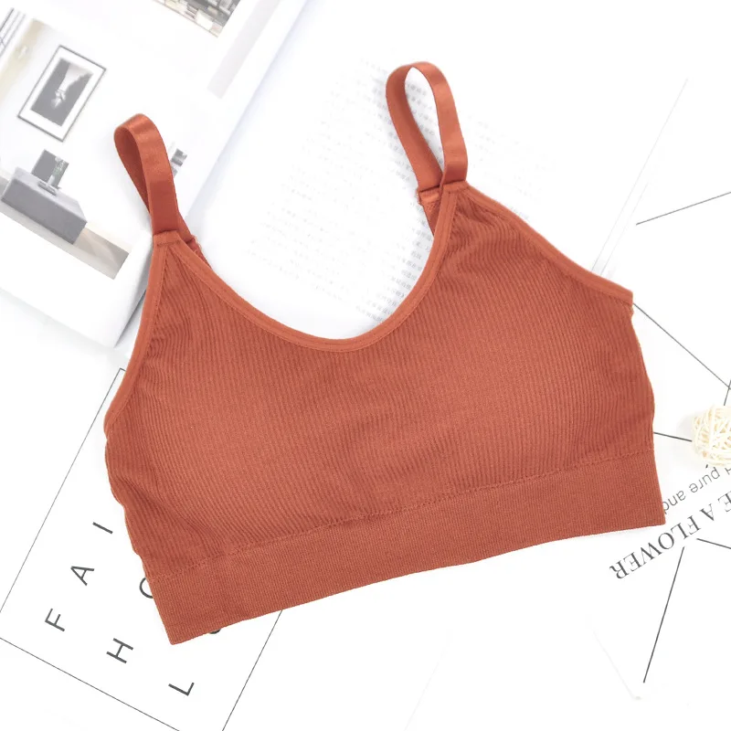 Топы для бега фитнеса эластичный спортивный топ бюстгальтер без косточек