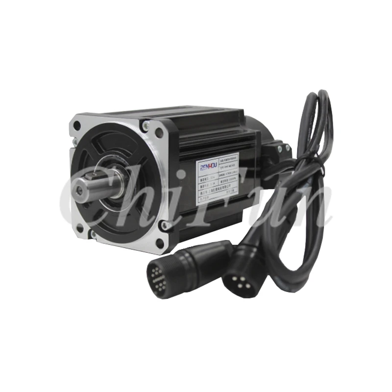 Комплект серводвигателя 750 Вт AC220V 90 мм 90ST-M02430 3000 об/мин 2.39N.M + AASD-15A 220 В драйвер с 3 м