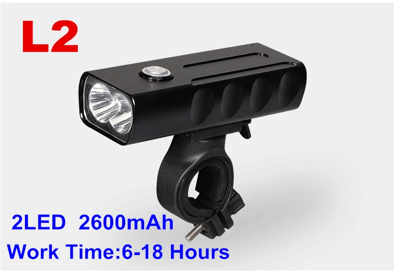 2LED L2 6hours BO светодиодный велосипедный светильник ENGYE с подзарядкой от USB 1000 люмен, 3 режима, велосипедный передний светильник, 10 часов, велосипедный головной светильник, велосипедный светодиодный светильник-вспышка - Испускаемый цвет: 2LED L2 6hours