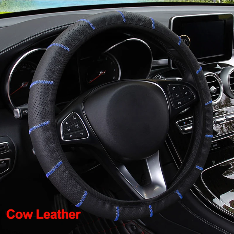 4 цвета чехол рулевого колеса автомобиля не скользит без внутреннего кольца