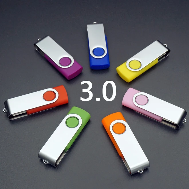 Флеш накопитель USB 3 0 цветной поворотный флеш 8 ГБ 16 32 64 карта памяти 128 ТБ 2 Usb