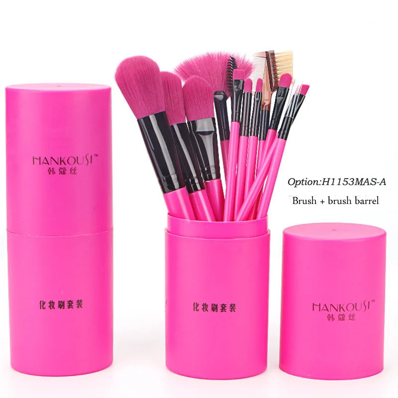 Набор кистей для макияжа из синтетического волокна 12 шт.|makeup brushes|makeup kit holdermakeup brush