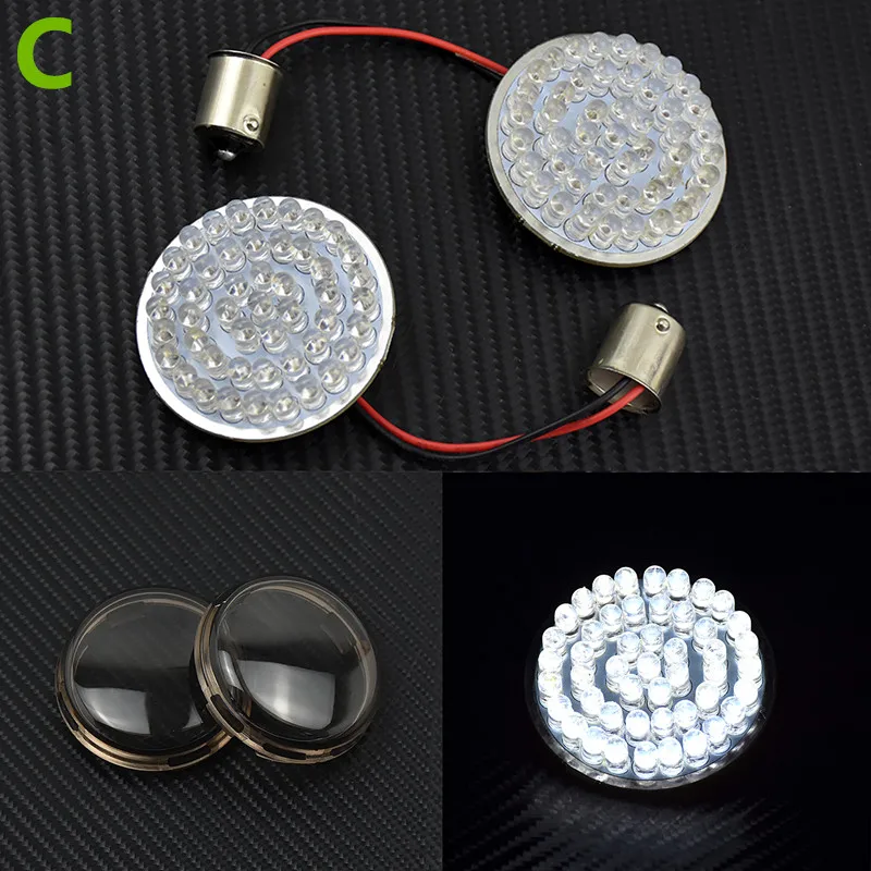 Задний 1156 светодиодный сигнал поворота красный/желтый/белый светильник с 2 шт.