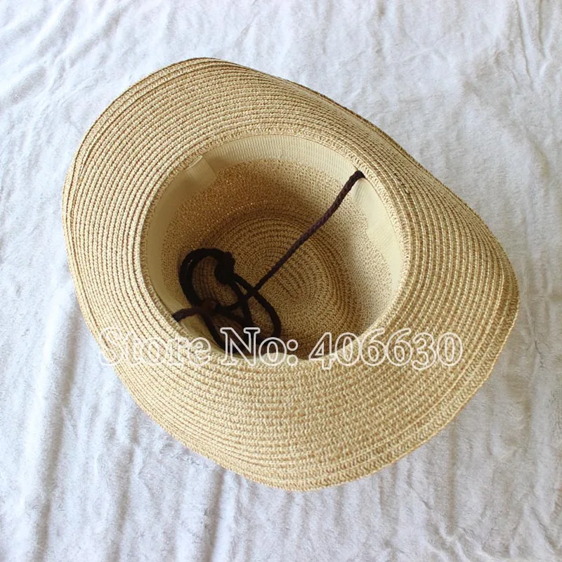 Summer Paper Braid Straw Cowboy Hats For Men Sun Women SDDS062 | Аксессуары для одежды