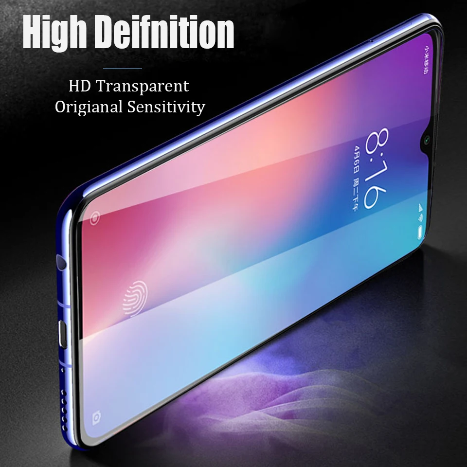 Защитное стекло 9D для Xiaomi Mi 9 Lite 3 шт./лот 8 Pro SE защита экрана|Защитные стёкла и
