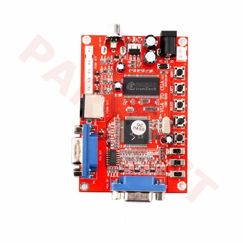 Новое поступление GBS 8100 VGA в CGA/CVBS/S VIDEO конвертер высокой четкости аркадная игра