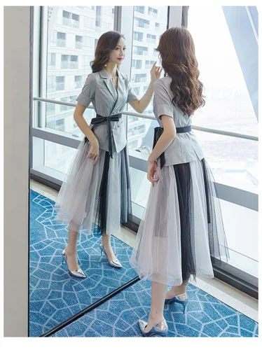 Ol Goddess топ и юбка Женский комплект из двух предметов Летний стиль Костюм Ансамбль