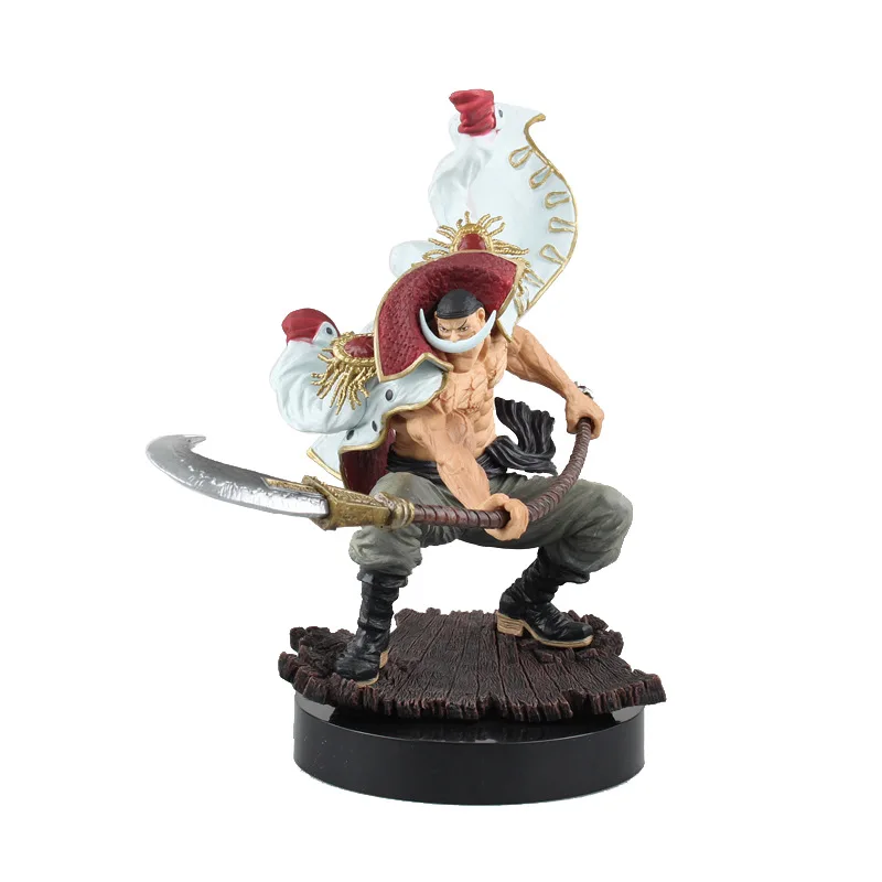 Одна деталь аниме фигурку WHITEBEARD Пираты Эдвард Ньюгейт ПВХ SCultures тег команда
