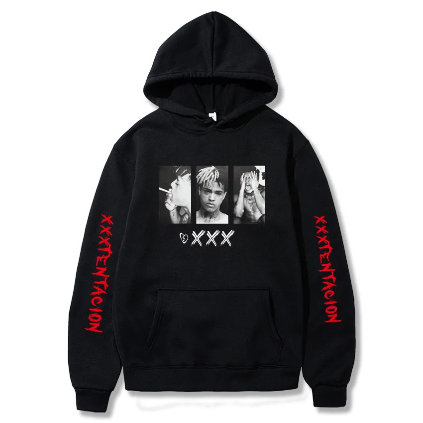 Толстовка XXXTentacion для мужчин и женщин Повседневный пуловер уличная одежда