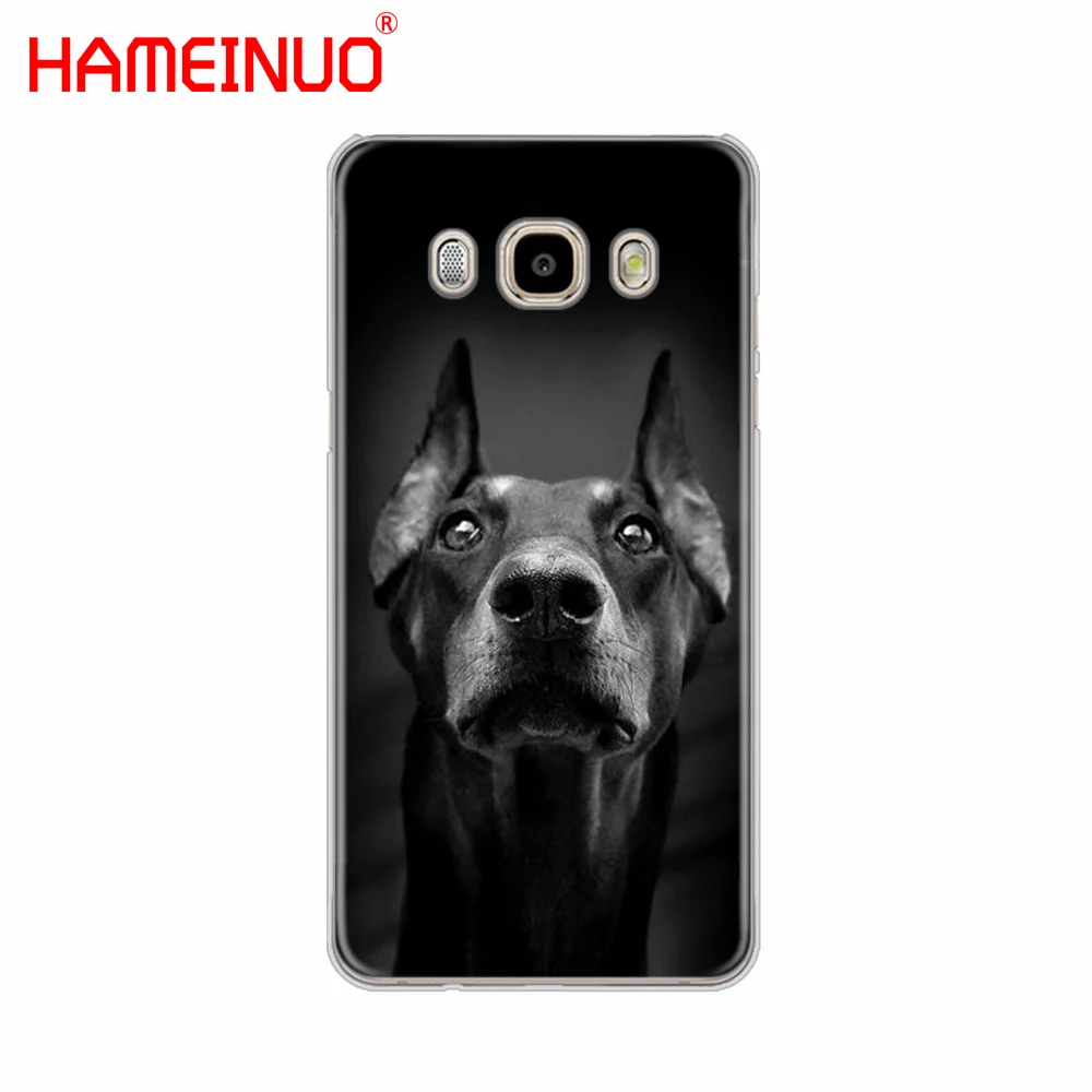 HAMEINUO милый чехол для телефона с таксой доберманом Samsung Galaxy J1 J2 J3 J5 J7 MINI ACE 2016 2015 prime |