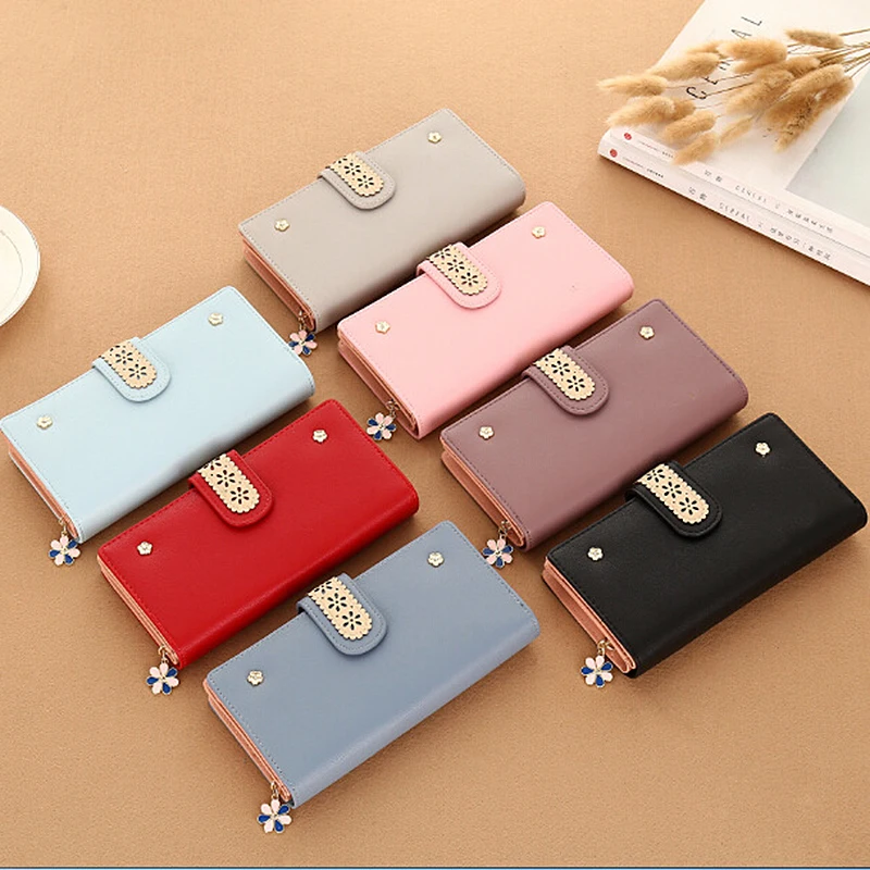 Женский кошелек роскошные брендовые кошельки знаменитого дизайнера Длинный для