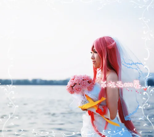 Фото Mirai Gasai Yuno Nikki Heroine Uryuu Minene, белое свадебное платье на заказ, стиль Лолиты 110 №4