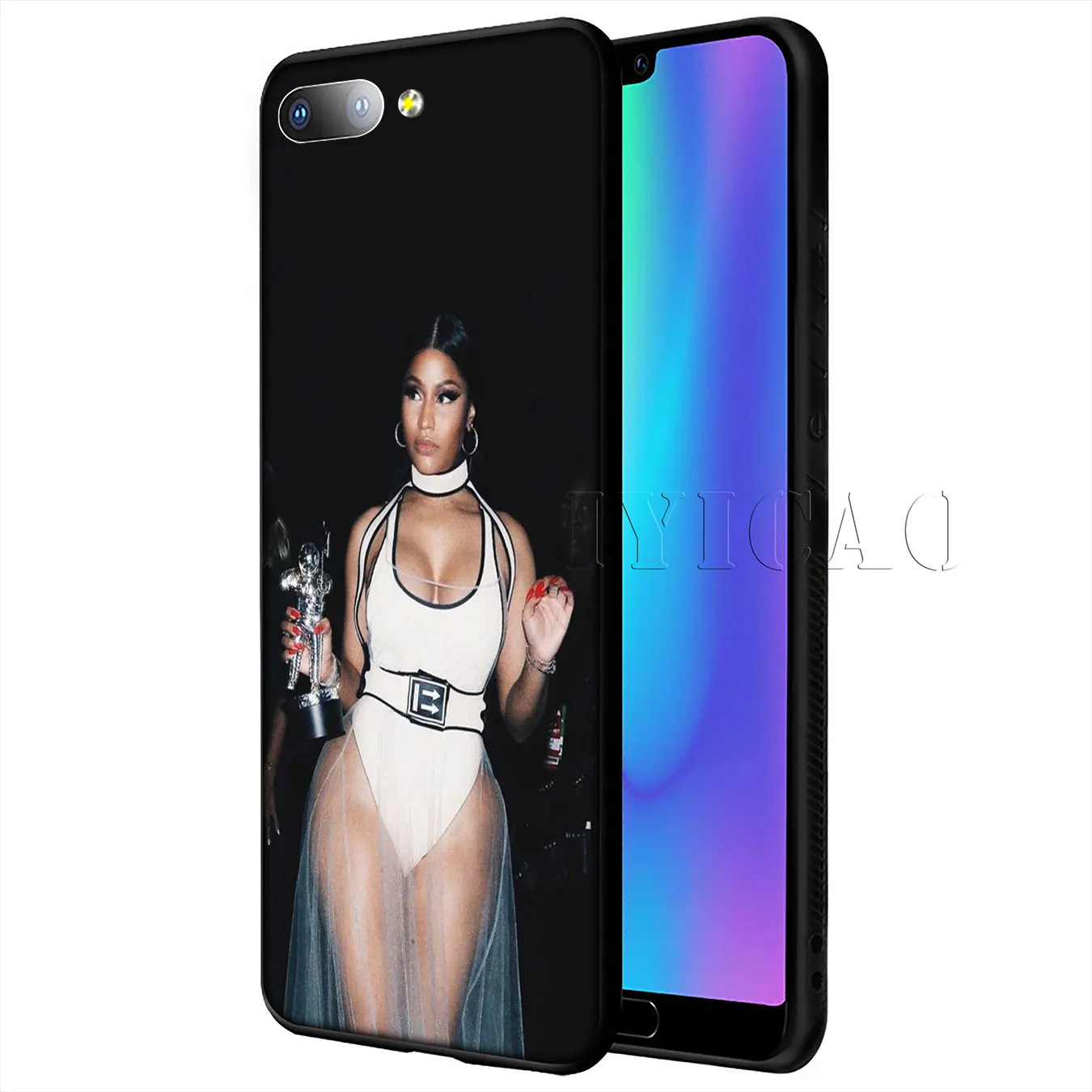 Мягкий силиконовый чехол для телефона IYICAO Rap singer Nicki Minaj Huawei Y9 Y7 Y6 Prime 2019 Honor 20 8C 8X8 9