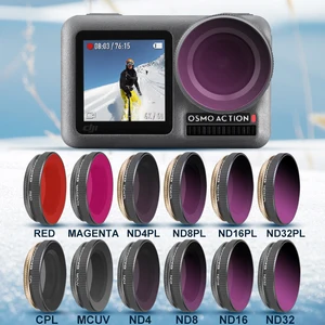 Фильтр для дайвинга CPL Polar, фильтр для DJI OSMO Action ND 4 8 16 32, защита от УФ-лучей, аксессуары для объектива экшн-камеры OSMO