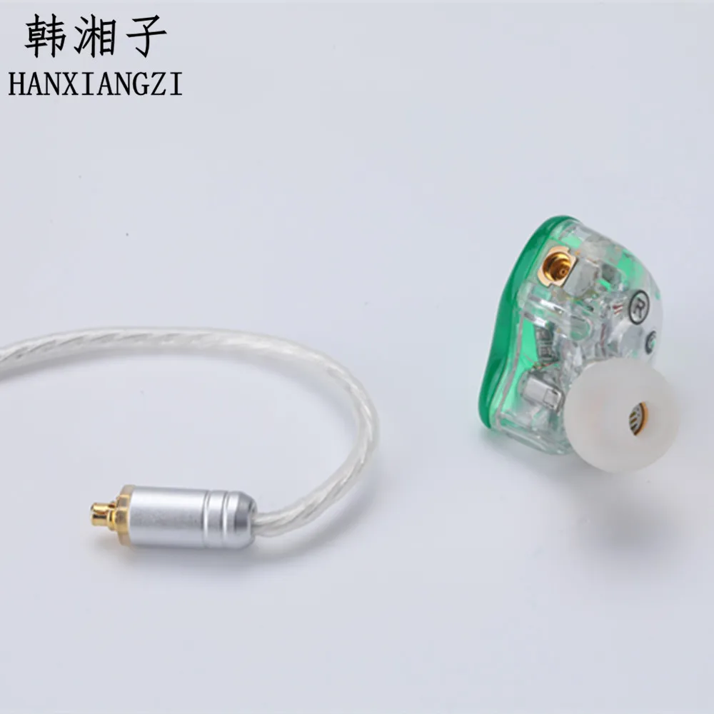 HanXiangzi HT190 1BA 1DD Гибридный баланс арматура с динамическими наушниками-вкладышами HiFi монитор наушники DJ вкладыши съемный кабель